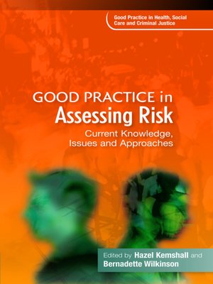 cover image of Good Practice in Assessing Risk